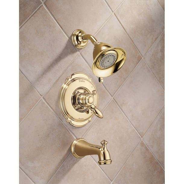 T14455RBLHP,PBLHP,LHP Delta Victorian Tub and Shower Faucet Trim with